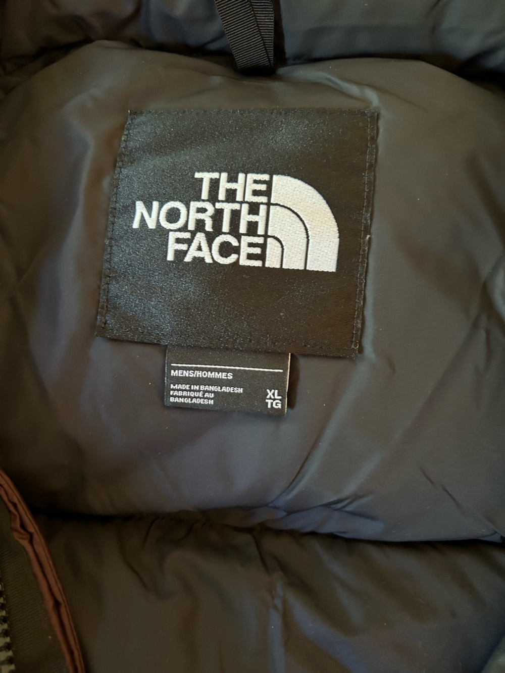 NWT North Face Men’s 96 Retro Nuptse Puffer Jacket XL in Coal Brown & TNF Black - Picture 3 of 7
